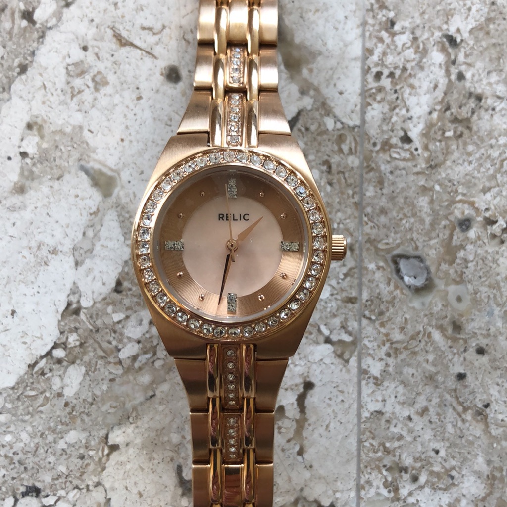 Nwot Relic Ladies Stainless Steel Waterproof Watch